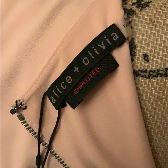 Alice + Olivia Pleated Drop Waist - Picture 3 of 5